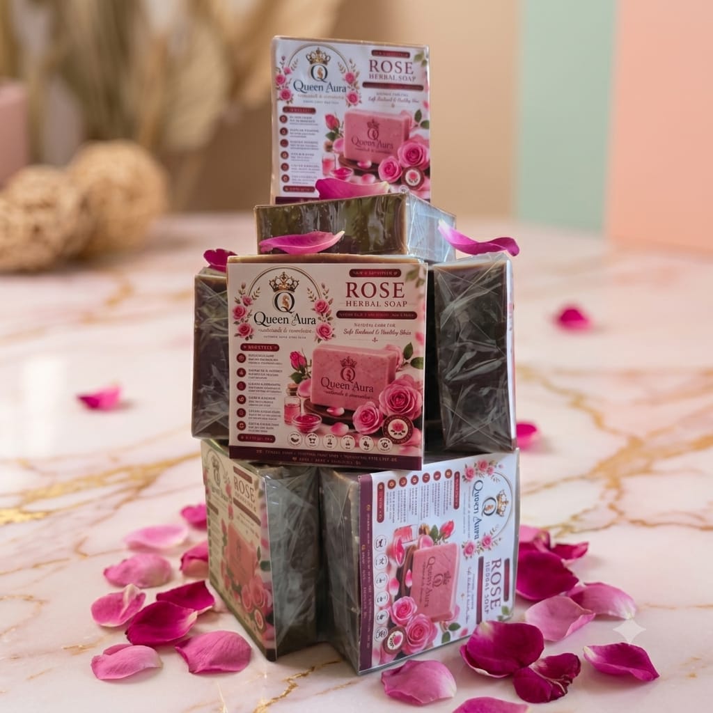 Rose Petal herbal soap 100gm