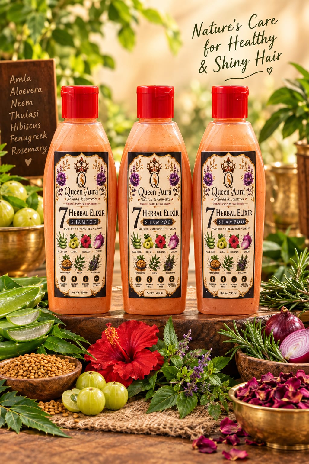 7 herbal elixir shampoo 200ml