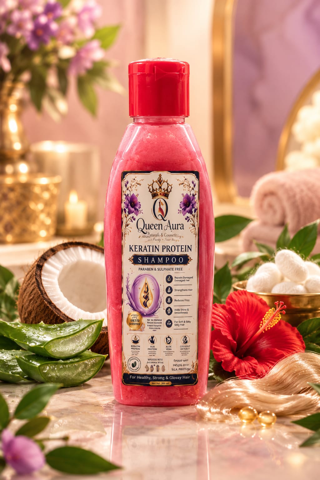 Keratin protein shampoo 100ml