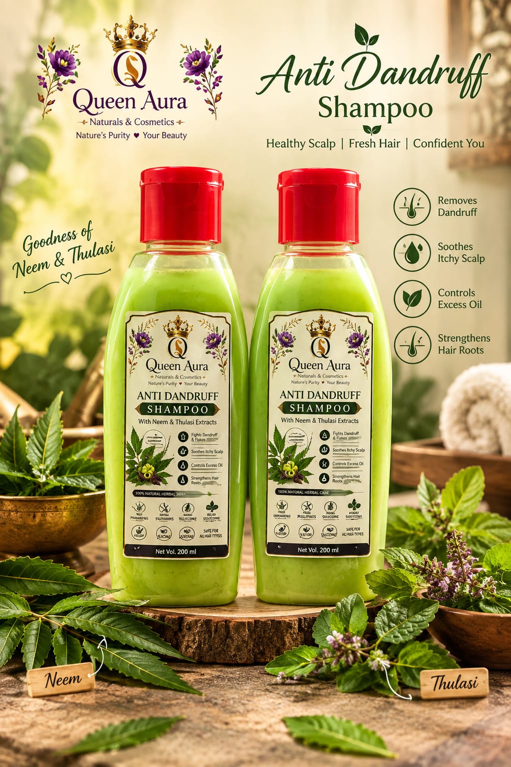 Anti dandruff shampoo 200ml